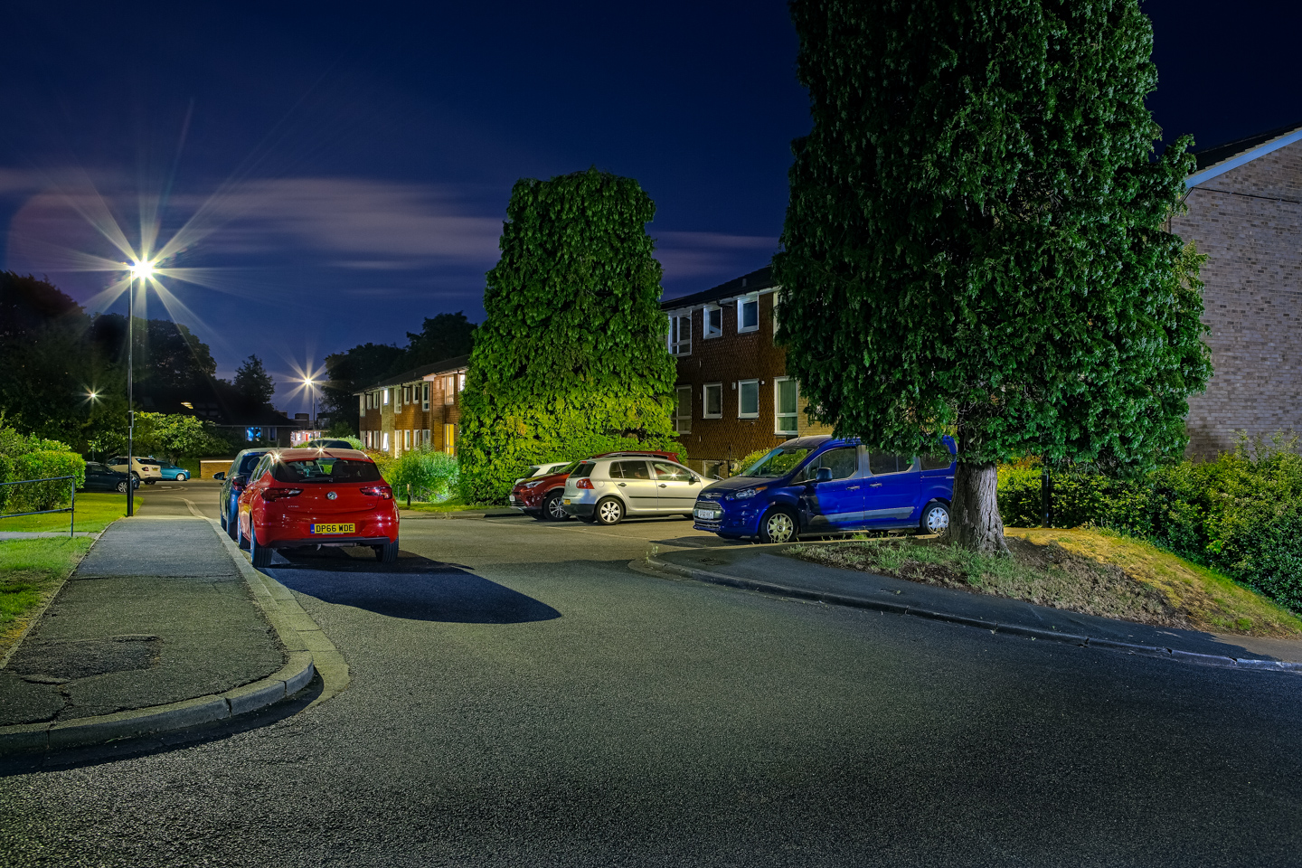 Harrogate Court looking east toward Sydenham Hill